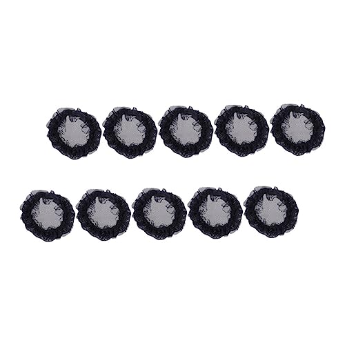 FRCOLOR 10stücke Dutt-haarnetz Haarnetz Dutt-abdeckung Haar-netze Kopfschmuck Für Damen Und Mädchen Ballett-tanz- Alltag-hochzeit-abschlussball-eleganz von FRCOLOR