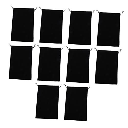 FRCOLOR 10stücke Perückentasche Mit Kordelzug Für Haarverlängerungen Aufbewahrungstasche Aus Wasserabweisendem Material Haarteile-organizer Für Damen Für Kurztrips von FRCOLOR