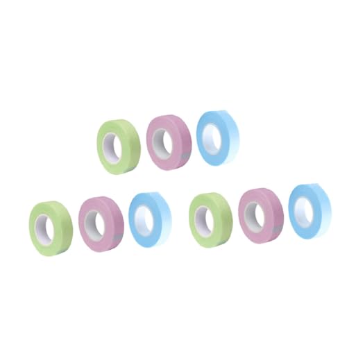 FRCOLOR 12 Rollen Wimpern-isolierband Lidband Wimpernband Für Wimpernverlängerungen Selbstklebendes Wimpernband Aus Stoff Wimpernisolierband Werkzeug Abs Patch Mädchen Empfindlich von FRCOLOR