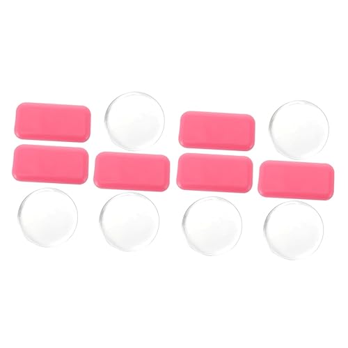 FRCOLOR 12 Stk Pfropfen Von Wimpernabstandshaltern Wimpernverlängerung Augenpads Klares Wimpernpad Wimpernverlängerungspads Gefälschter Wimpernhalter Wimpern-kit Patch Kieselgel Verlängern von FRCOLOR