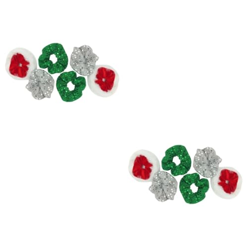 FRCOLOR 12 Stk Weihnachtshaargummi Stretch-Stirnbänder für Frauen Kopfbedeckungsring Haar aus Ripsband weihnachts haarreif haarband weihnachten haarschmuck Haarbänder kreativer Haargummi von FRCOLOR