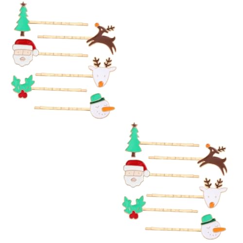 FRCOLOR 12 Stk Weihnachtshaarnadel Weihnachtsspangen für Kinder Krippendekor haarspange weihnachten weihnachtshaarspangen Weihnachtsdekorationen Christbaumschmuck Festival-Haarspangen FRCOLOR 12 Stk Weihnachtshaarnadel Weihnachtsspangen für Kinder Krippendekor haarspange weihnachten weihnachtshaarspangen Weihnachtsdekorationen Christbaumschmuck Festival-Haarspangen von FRCOLOR