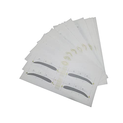 FRCOLOR Augenbrauen-aufkleber-set 12 Formen Schablonen Vorlagen-tool Für Make-up-anfänger Symmetrische Augenbrauen von FRCOLOR