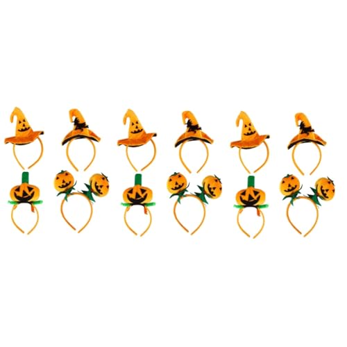 FRCOLOR 12 Stück Halloween Stirnband Für Damen Cartoon Stoff Requisiten von FRCOLOR