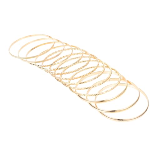FRCOLOR 12stücke Damenarmbänder Aus Legierung Goldfarben Bohemian Stil Ornament Für Hochzeit Party Geburtstag Halloween Weihnachten von FRCOLOR