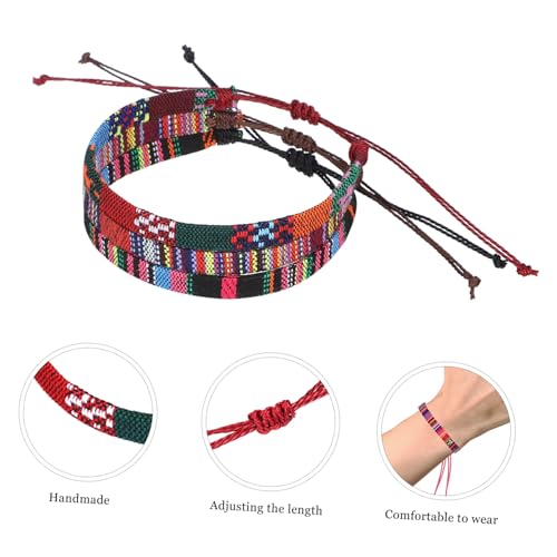 FRCOLOR 12 Stück Teiliges Geflochtener Surfer fußkettchen Verstellbar für Damen und Herren Boho Strand Schmuck Vielseitig Sommer Accessoires von FRCOLOR