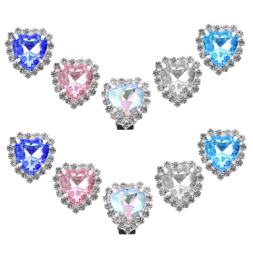 FRCOLOR 12 Stück Teiliges Herzförmige Schuhclips mit Strasssteinen DIY Schnürsenkel Dekorationen und Praktische Schmuckanhänger für Sneaker Sportschuhe und Freizeitschuhe Zufällige Farbe FRCOLOR 12 Stück Teiliges Herzförmige Schuhclips mit Strasssteinen DIY Schnürsenkel Dekorationen und Praktische Schmuckanhänger für Sneaker Sportschuhe und Freizeitschuhe Zufällige Farbe von FRCOLOR