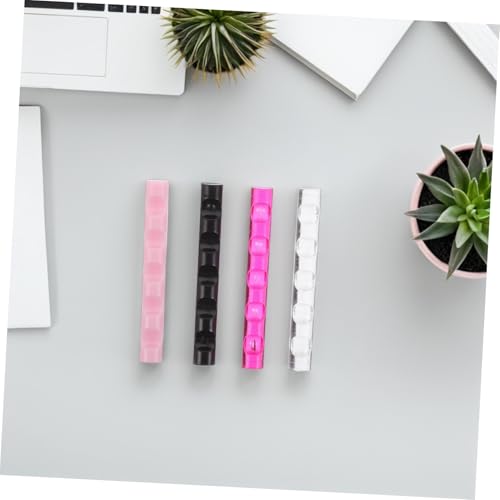 FRCOLOR 12 Stück Teiliges Nagelpinselhalter mit Fach Aufteilung Tragbarer Nagelkunst Stifthalter für Maniküre Multifunktionaler Kosmetikpinsel Organizer für und Zuhause von FRCOLOR