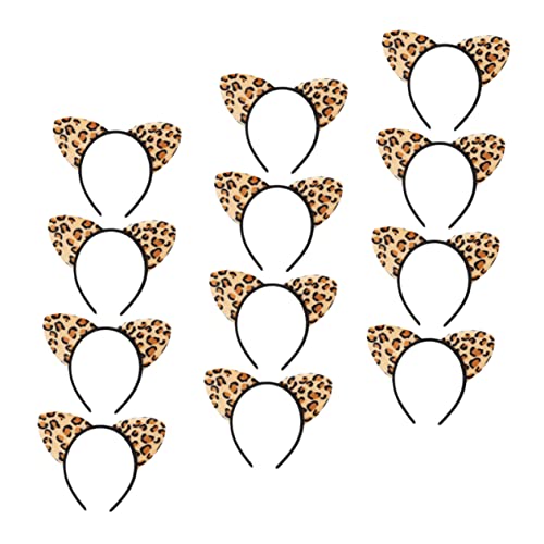 FRCOLOR Festival Kopfschmuck Prop 12pcs Katze Ohr Haarband Bequem Und Sicher Für Cosplay Party Foto FRCOLOR Festival Kopfschmuck Prop 12pcs Katze Ohr Haarband Bequem Und Sicher Für Cosplay Party Foto von FRCOLOR