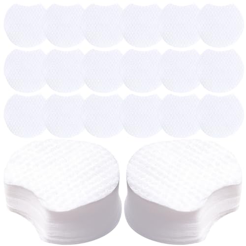FRCOLOR 1200 Stk Perlmuster-Make-up-Entferner Baumwolle Make-up-Tücher Spülbare Tücher Balsam make up remover pads abschminken pads kosmetische Reinigungspads Make-up-Pads für Frauen Vlies von FRCOLOR