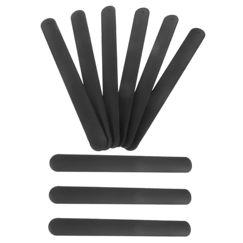 FRCOLOR 12Stücke Silikon Slap Armbänder Interaktive Party für Langlebig Bequem für Feiern Festivals und Veranstaltungen von FRCOLOR