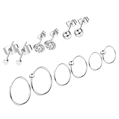 12Stücke Teiliges Nasenringe Kleine Reifenohrringe Chirurgischem Leichtes Piercing Schmuckset für Frauen für Besondere Anlässe 12Stücke Teiliges Nasenringe Kleine Reifenohrringe Chirurgischem Leichtes Piercing Schmuckset für Frauen für Besondere Anlässe von FRCOLOR