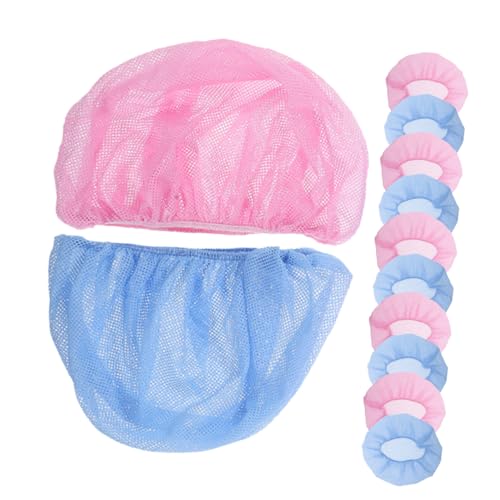 FRCOLOR 12pcs Catering Hut Frauen Schlaf Hut Mesh Hut Atmungsaktiv Haar Kappe für Arbeiter von FRCOLOR