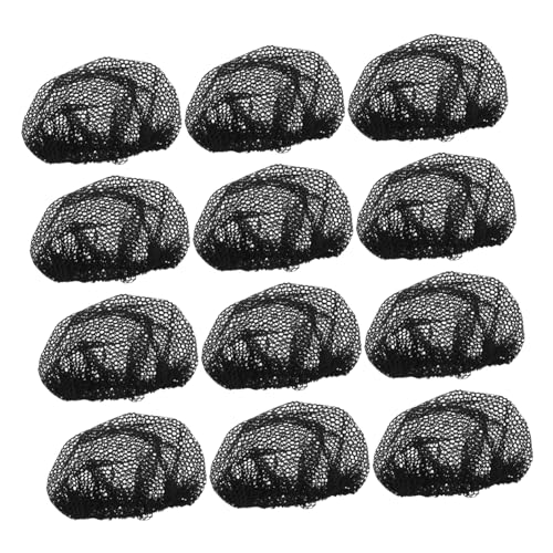 FRCOLOR 12stücke Mesh Haarnetz Zum Schlafen Für Damen Elastisch Und Leicht Langlebig Und Wiederverwendbar Für Langhaarige Frauen Und Mädchen von FRCOLOR