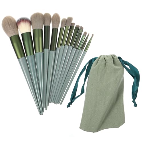 FRCOLOR 13stücke Kosmetik Pinselset Mit Foundation-pinsel Und Gesichtspuderpinsel Für Damen von FRCOLOR