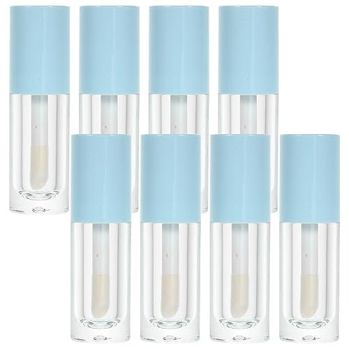 FRCOLOR 14 Stücke Lipgloss Flaschen Behälter 6ml Lippenstift Hülsen Leere Lippenstifthülsen zum Selbst Befüllen Lippenbalsam Rohr Lippen Balm Tubes Container Damen Mädchen Make Up von FRCOLOR