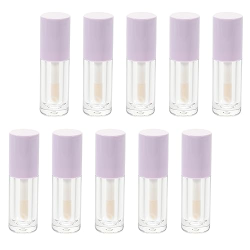 FRCOLOR 14 Stücke Lipgloss Flaschen Behälter 6ml Lippenstift Hülsen Leere Lippenstifthülsen zum Selbst Befüllen Lippenbalsam Rohr Lippen Balm Tubes Container Damen Mädchen Make Up von FRCOLOR