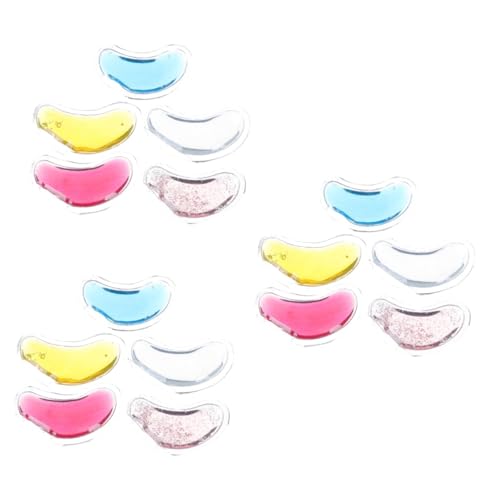 FRCOLOR 15 Stk Eissäcke Unter Den Augen Augenpflegepflaster - Unter Augenklappen Gelpflaster Für Die Augen Gel-augenpads Heißes Kaltes Pad Augen Gel Pvc Patch Gesundheitsvorsorge Fräulein von FRCOLOR