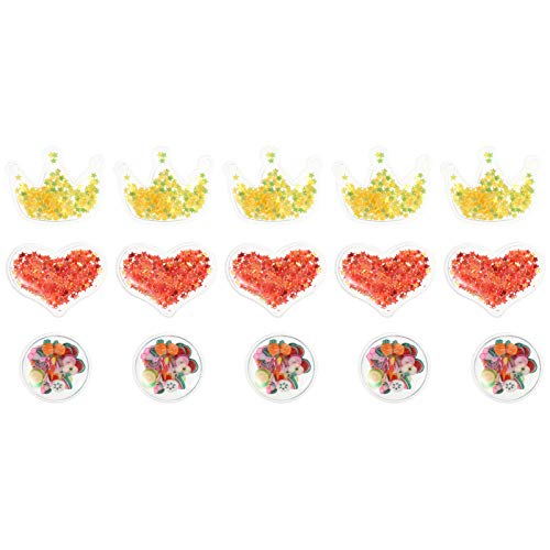 FRCOLOR 15St Haar-Accessoires-Kit Haarspangen Aufkleber Nagel Kunst Dekoration Konfetti Haarnadel kulich form bastelbedarf Zubehör für Heimwerker Bastelmaterial selber machen PVC Colorful FRCOLOR 15St Haar-Accessoires-Kit Haarspangen Aufkleber Nagel Kunst Dekoration Konfetti Haarnadel kulich form bastelbedarf Zubehör für Heimwerker Bastelmaterial selber machen PVC Colorful von FRCOLOR