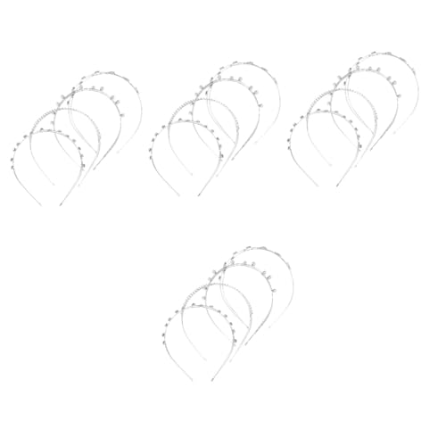 FRCOLOR 16stücke Teiliges Braut Haarschmuck Perlen Und Strass Haarnadeln Für Eleganter Kopfschmuck Für Accessoires Für Bräute Und Brautjungfern von FRCOLOR