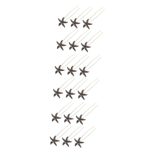 FRCOLOR 18 Stk Strass-seestern-haarnadel Haarklammer Frauen Haarnadel Stern Haarspangen Französische Haarspangen Haarspangen Für Frauen Schwarze Haarspangen Sternhaar FRCOLOR 18 Stk Strass-seestern-haarnadel Haarklammer Frauen Haarnadel Stern Haarspangen Französische Haarspangen Haarspangen Für Frauen Schwarze Haarspangen Sternhaar von FRCOLOR