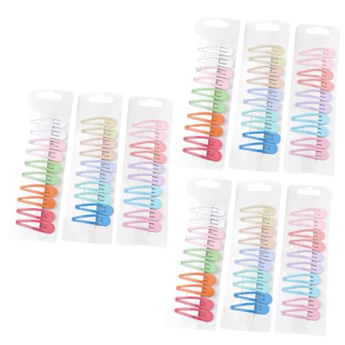 FRCOLOR Haarspangen 180 Stk Mädchen Snap-clip Haarspange Kleinkind-schnappclip Snap-haar-accessoires Kein Rutsch Haar Zubehör Schnapphaarnadel Haarschmuck Kopfbedeckung Popularität Baby von FRCOLOR