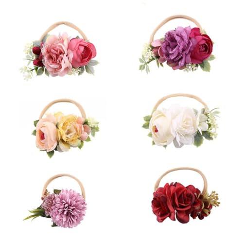 FRCOLOR 18stücke Haarband Mit Bunten Kunstblumen Dekorative Kopfbedeckung Für Fotoshootings Elastisches Zubehör Für Kleinkinder Für Und Besondere Anlässe FRCOLOR 18stücke Haarband Mit Bunten Kunstblumen Dekorative Kopfbedeckung Für Fotoshootings Elastisches Zubehör Für Kleinkinder Für Und Besondere Anlässe von FRCOLOR