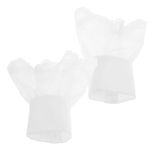 FRCOLOR Manschetten Fürs Handgelenk Aus Spitze Für Damen Abnehmbar Als Kostümzubehör Dekorativ Mit Puffärmel-design Für Jeden Anlass Geeignet von FRCOLOR