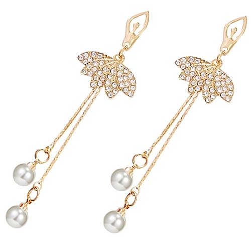FRCOLOR 1Paar Ballerina Ohrringe für Frauen Quastel Dangle Ohrringe Mode Ohr Accessoire für Sommer Hochzeit Elegantem Design von FRCOLOR