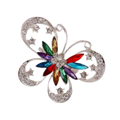 FRCOLOR 1Pc Diamant Schmetterling Brosche Breastpin Kreative Brosche T Shirt Pin Für Mädchen Brosche Für Hemd FRCOLOR 1Pc Diamant Schmetterling Brosche Breastpin Kreative Brosche T Shirt Pin Für Mädchen Brosche Für Hemd von FRCOLOR