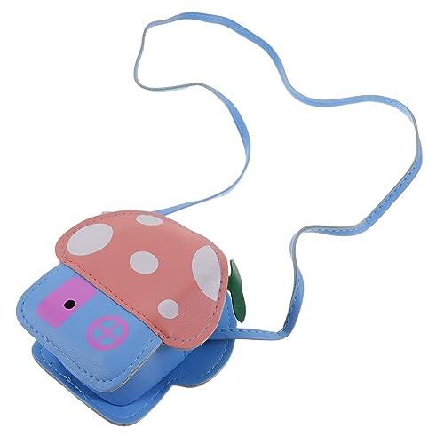 FRCOLOR 1stück Mädchen Pilz Umhängetasche Cartoon Geldbörse Für Mädchen Und Jungen Niedliche Und Münzgeldbörse Für Kleinkinder Variabel Einsetzbar von FRCOLOR