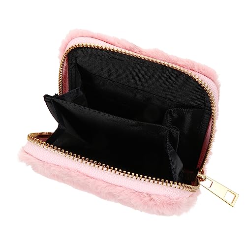 FRCOLOR 1Pc Plüsch Geldbörse Geldbörsen Für Frauen Handtaschen Damen Geldbörse Geldbörse Geldbörse Für Mädchen Damen Geldbörse Damen Geldbörse Mädchen Geldbörse Plüsch von FRCOLOR