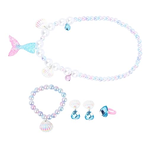 FRCOLOR 1Satz Meerjungfrau Halskette und Armband Schmuckset für Teilig Süßes Zubehör für Mädchen für Partys und Besondere Anlässe FRCOLOR 1Satz Meerjungfrau Halskette und Armband Schmuckset für Teilig Süßes Zubehör für Mädchen für Partys und Besondere Anlässe von FRCOLOR