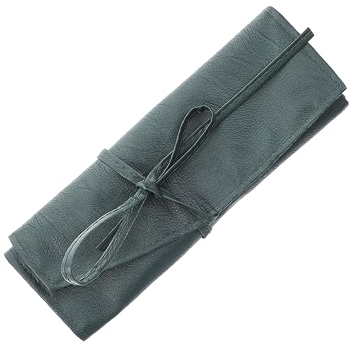 FRCOLOR Kosmetiktasche Aus Kunstleder Tragbarer Kosmetikbehälter Mit Knopf Praktische Aufbewahrungstasche Für Kleine Kosmetika Und Schmuck Und Kratzfest von FRCOLOR