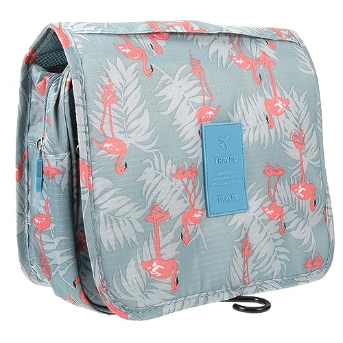 FRCOLOR 1Stk Flamingo-Kosmetiktasche Herren hängen waschen Tasche Make- up Reise Fall Aufbewahrungstasche Kosmetiktasche Portable Hängende Kosmetiktasche Toilettenartikel für Männer bilden von FRCOLOR