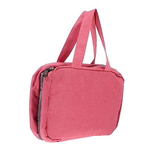 FRCOLOR 1Stk Make-up-Aufbewahrungstasche Kosmetiktasche Portable tragbare Kosmetiktasche Duschtasche mit zum Aufhängen sichtbarer Make-up-Organizer Reisetaschen-Organizer wasserdicht von FRCOLOR