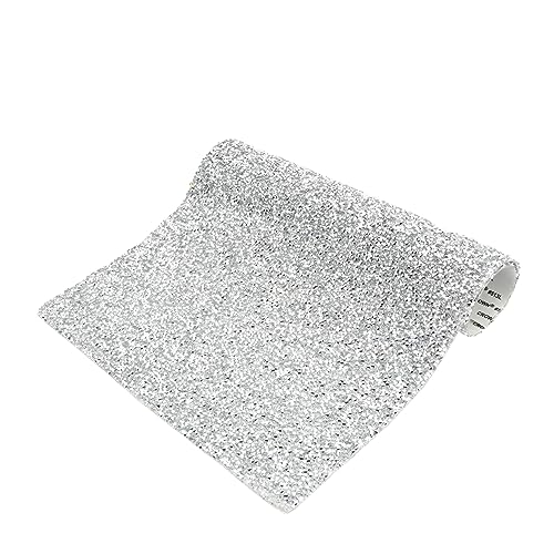 FRCOLOR 1Stk Selbstklebender Bohrpfosten Nagelkunstwerkzeuge Faltbare Manikürematte Maniküre-Matte und Kissen Nagel Tischset desk pad schmucksteine Nagelkunst-Desktop Kleidung Harz Silver von FRCOLOR