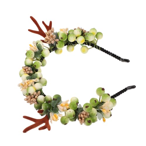 FRCOLOR Xmas Haarband Beerengeweih Weihnachts Haarschmuck Festliches Stirnband für Damen für Partys Fotos FRCOLOR Xmas Haarband Beerengeweih Weihnachts Haarschmuck Festliches Stirnband für Damen für Partys Fotos von FRCOLOR