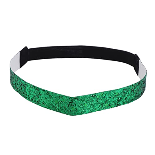 FRCOLOR 1Stk Sport Stirnband Haarbänder für Mädchen Sport-Stirnbänder für Mädchen glitzerndes Haarband glitzer haarreif keine Haarbänder elastisches Bling-Stirnband Elastizität Pailletten von FRCOLOR