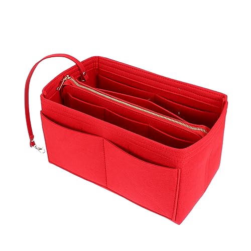 FRCOLOR 1stk Multifunktionale Aufbewahrung Tragbare Kosmetiktasche Faltbarer Kulturbeutel Schminktaschen Für Damen Make-up-Tasche Schlüsselanhänger Fräulein Gefühlt Make-up Pinsel von FRCOLOR