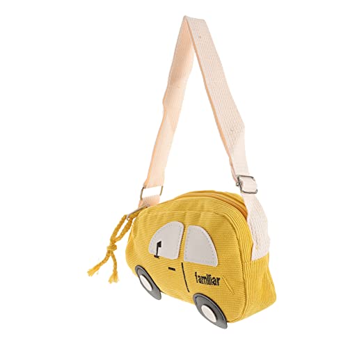 FRCOLOR 1Stück Cartoon Umhängetasche für Mini Schultertasche Autodesign Leicht Kompakt für Schule Shopping Reisen Hochwertigem Hautfreundlichem Material Gefertigt von FRCOLOR