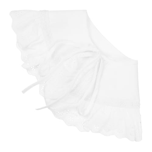 FRCOLOR Falscher Kragen Für Damen Baumwollstoff Fake-kragen Abnehmbarer Dekorative Damen Schal von FRCOLOR