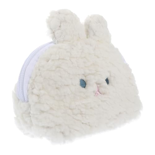 FRCOLOR Lippenstifttasche Baumwoll Cartoon Hase Schöne Lippenstift Aufbewahrungstasche Münztasche Mit Kreativer Form Für Kleingeld Schlüssel Und Mehr von FRCOLOR