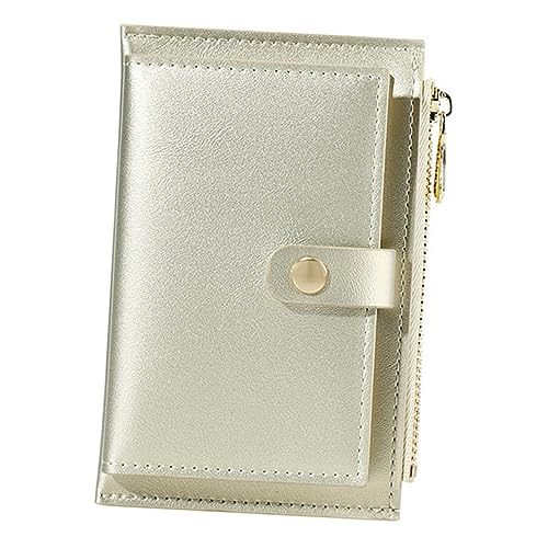 FRCOLOR Damen Geldbörse mit Reißverschluss PU Kleines Kartenetui Münzgeldbörse für Damen RFID Sicher Mehrere Fächer von FRCOLOR