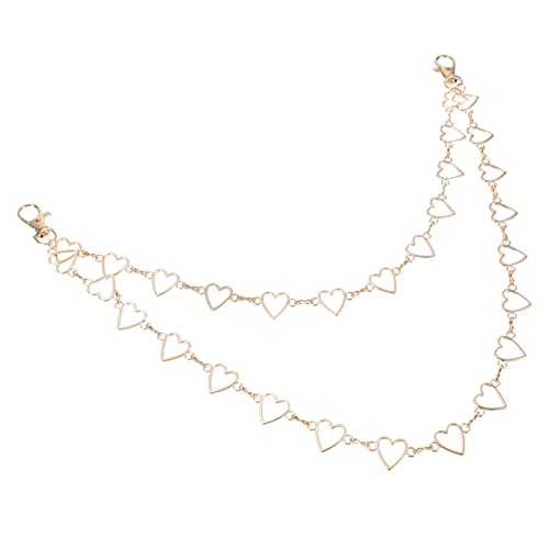 FRCOLOR 1Stück Mehrschichtige Hosenkette Legierung Hohlkette Im Vintage Mit Pfirsichherz Design Für Jeans Taillenschmuck Goldfarbe Modisches Accessoire Für Damen FRCOLOR 1Stück Mehrschichtige Hosenkette Legierung Hohlkette Im Vintage Mit Pfirsichherz Design Für Jeans Taillenschmuck Goldfarbe Modisches Accessoire Für Damen von FRCOLOR