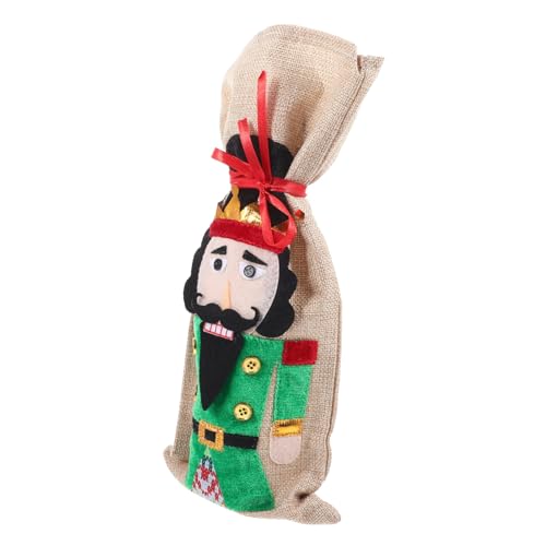FRCOLOR 1stück Weihnachts-Wine Bottle Protector Wiederverwendbarer Flaschenüberzug Für Festliche Dekoration Für Und Weihnachtsfeiern von FRCOLOR