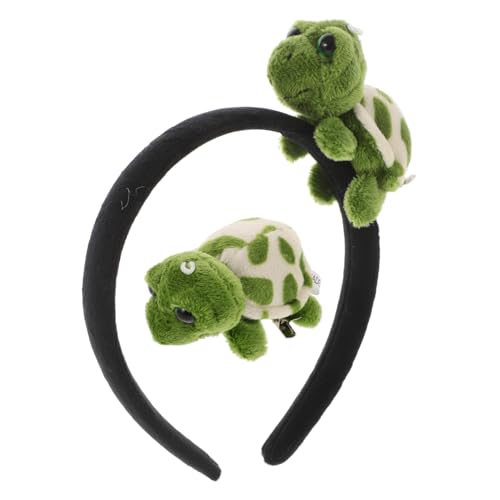 FRCOLOR 1satz Turtle Headband Halloween Kostüm Plüsch Stirnband Und Haarclip Für Cosplay Für Halloween-partys Und Festliche Anlässe Teiliges FRCOLOR 1satz Turtle Headband Halloween Kostüm Plüsch Stirnband Und Haarclip Für Cosplay Für Halloween-partys Und Festliche Anlässe Teiliges von FRCOLOR