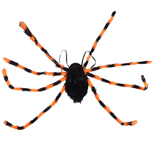 FRCOLOR 1stk Halloween-spinnen-rucksack Spielzeug Spinnenrequisiten Lebendige Spinne Insekt Stoff Tasche von FRCOLOR