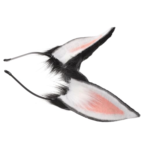 FRCOLOR 1stück Ears Haarband Für Mädchen Lustiger Party-haarreif Mit Plüschigen Ohren Für Kostümpartys Weihnachten Hochzeiten Und von FRCOLOR