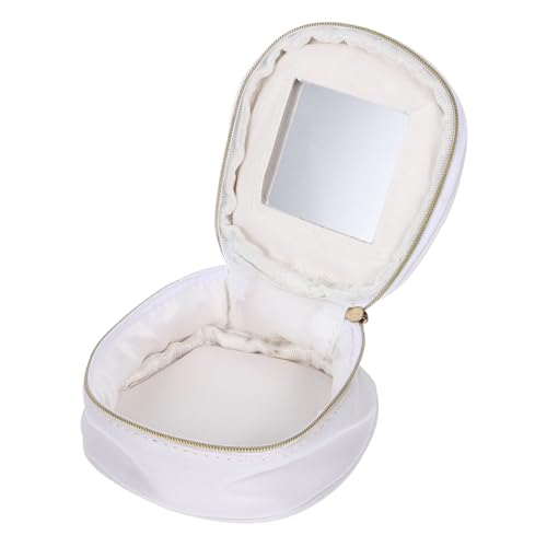 FRCOLOR Leder Aufbewahrungstasche Für Lippenstiftspiegel Mehrzweck Tasche Makeup Organizer Tasche Reise Make up Tragbare von FRCOLOR